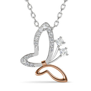 Butterfly Buff Necklace Embellished with SWAROVSKI® Crystals