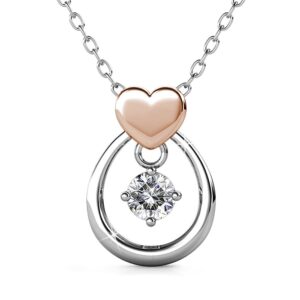 Felina Love Necklace Embellished with SWAROVSKI® Crystals