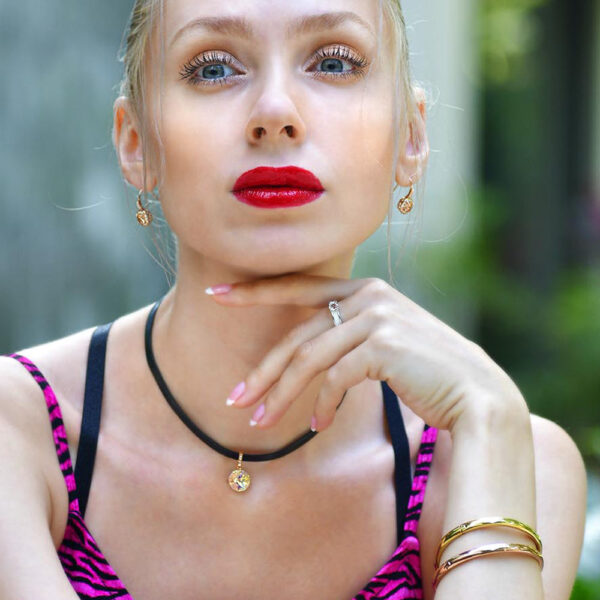 Olympia Necklace Embellished with SWAROVSKI® Crystals - Image 2