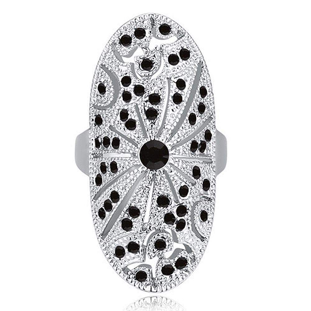 Eponym Ring Embellished with SWAROVSKI® Crystals