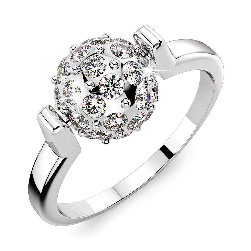 Tension Shamballa Ring Crystal Embellished with SWAROVSKI® Crystals