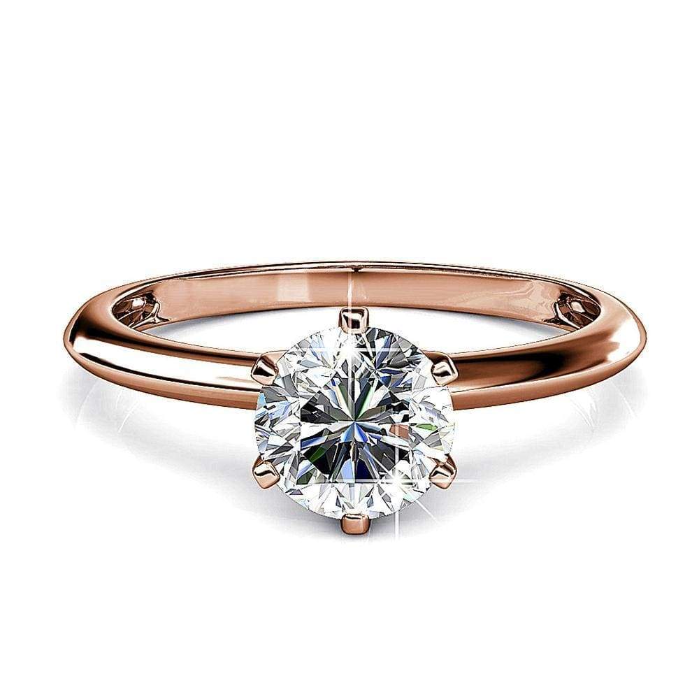 One In A Million Solitaire Ring Embellished with SWAROVSKI® Crystals