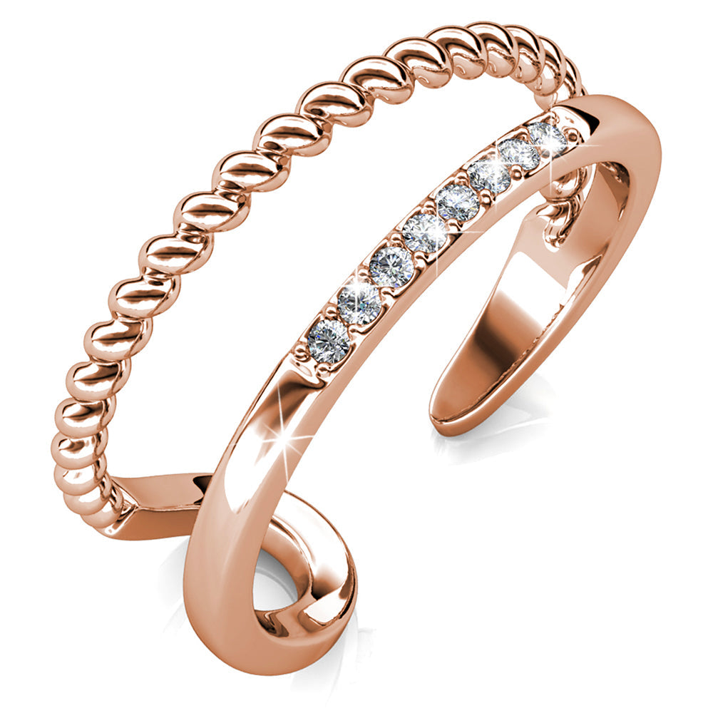 Jessica Ring Embellished with SWAROVSKI® Crystals