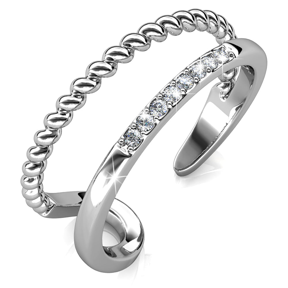 Jessica Ring Embellished with SWAROVSKI¬¨® Crystals