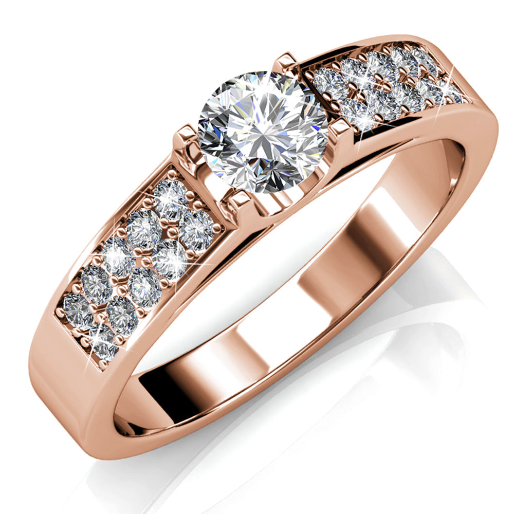 Lady Ring Embellished with SWAROVSKI® Crystals