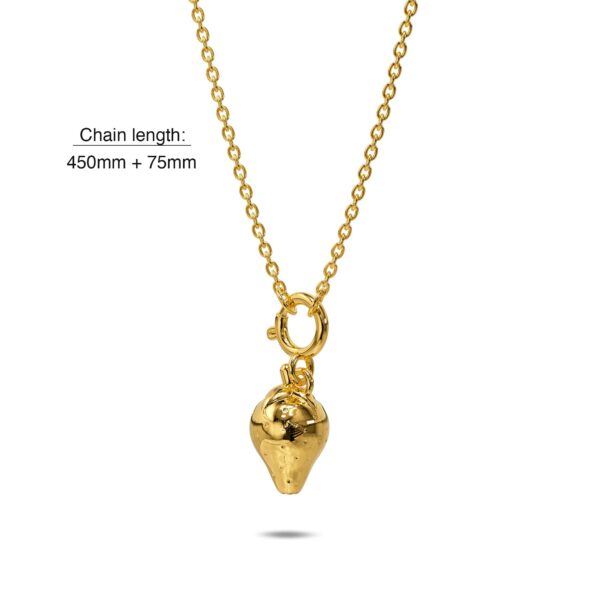 Strawberry Gold Charm Necklace - Image 4