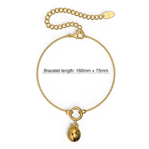 Passion Fruit Gold Charm Bracelet - Image 5