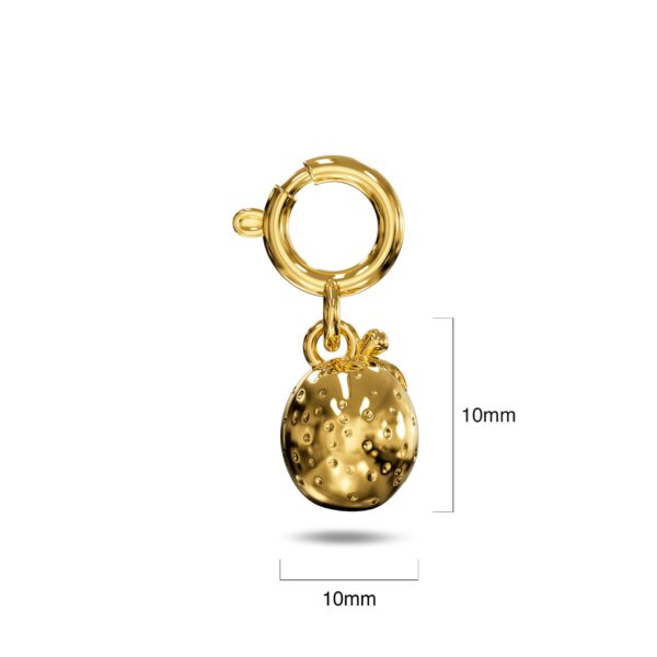 Passion Fruit Gold Charm Bracelet - Image 6