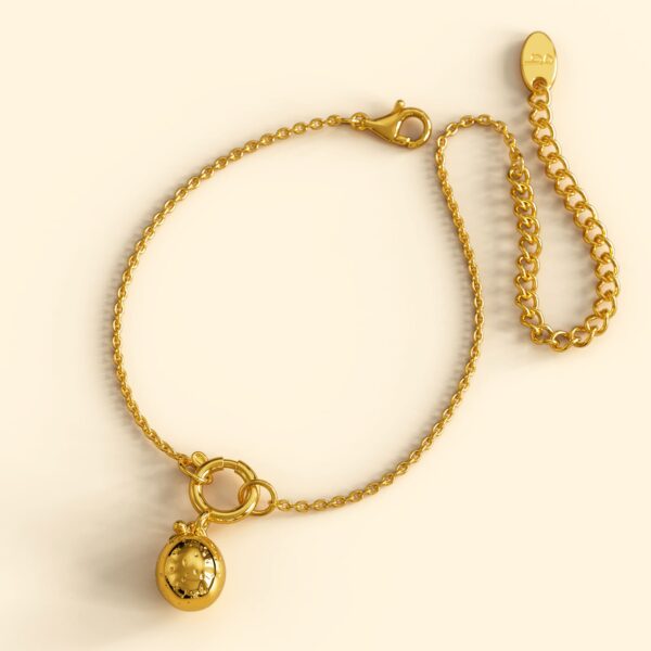 Passion Fruit Gold Charm Bracelet - Image 2