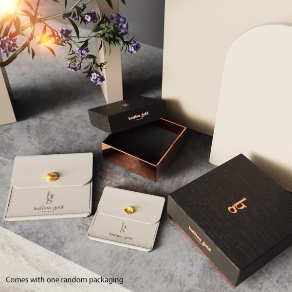 Golden Fusion Hoop Earrings - Image 5