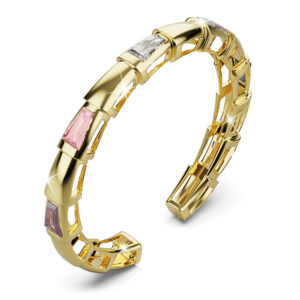 Phalanges Open Cut Ring with Mixed Crystal Zirconia