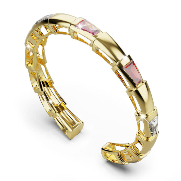 Phalanges Open Cut Ring in Shades of Pink - Image 2