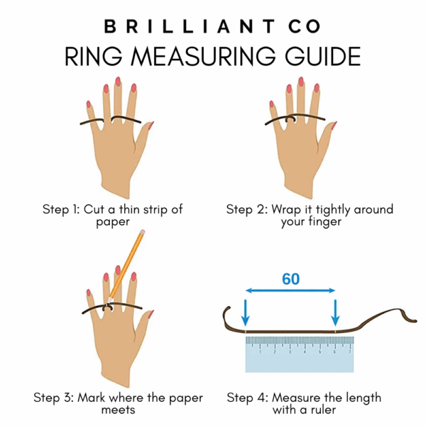 Phalanges Open Cut Ring with Mixed Crystal Zirconia - Image 4