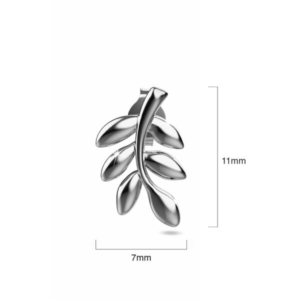 Solid 925 Sterling Silver Light Earrings - Image 5