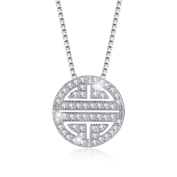 Solid 925 Sterling Silver Archaic Beauty Necklace