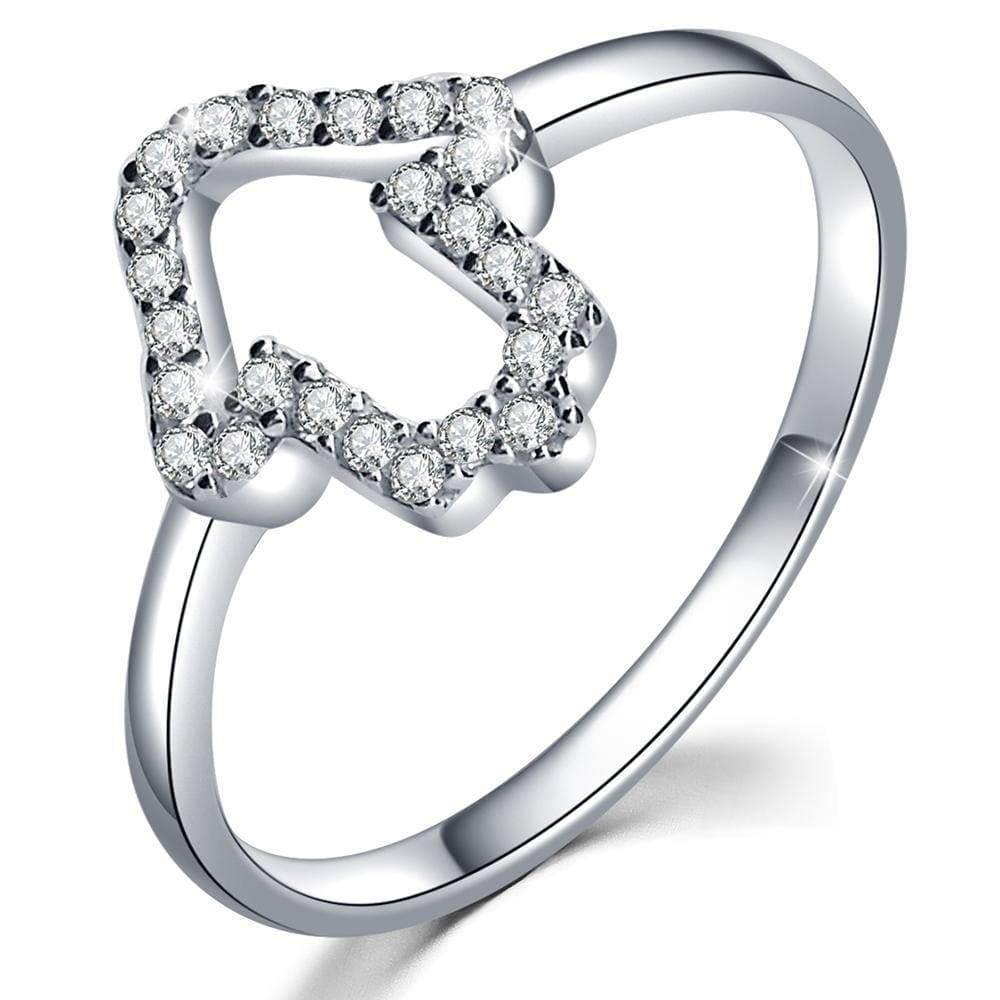 Solid 925 Sterling Silver Arrow Ring