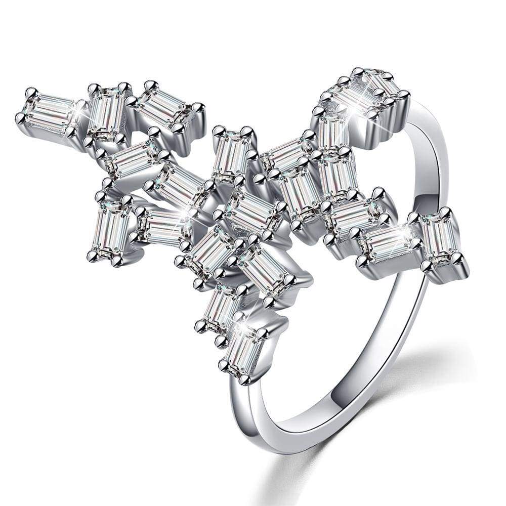 Solid 925 Sterling Silver Wild Fantasy Ring