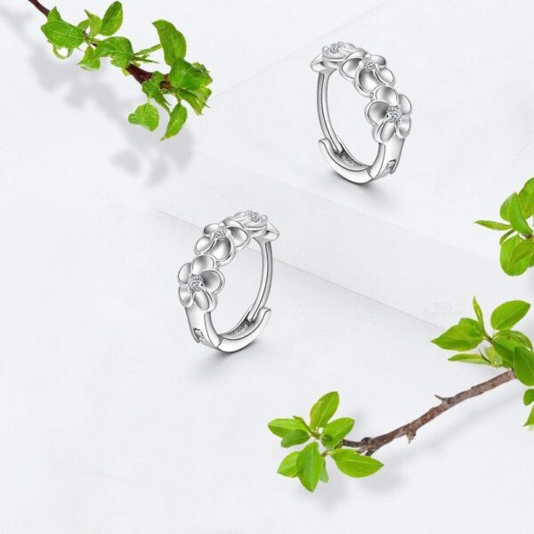 Winter Blossoms Earrings - Image 2