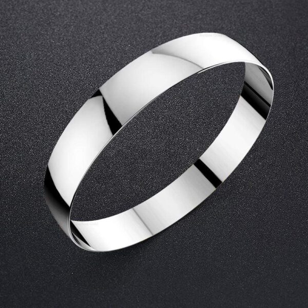 Xtra Large Bangle White Gold 66mm - Image 2