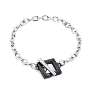 Bullion Gold Toggle Love Bracelet