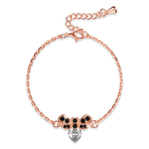 Krystal Couture BeeCarra Bracelet Embellished with SWAROVSKI® Crystals