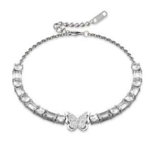 Krystal Couture Rosalie Crystal Butterfly Bracelet