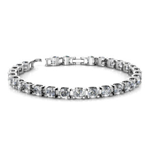 Krystal Couture Princess Elena Bracelet Embellished with SWAROVSKI® Crystals