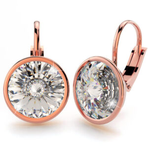 Krystal Couture Audrey Lever Back Earrings Embellished with SWAROVSKI® Crystals