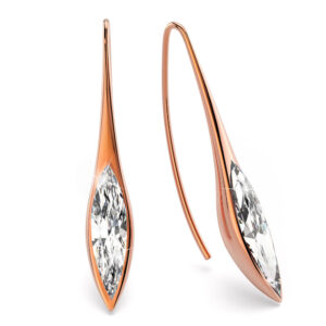 Krystal Couture Athena's Beauty Dangle Earrings Embellished with SWAROVSKI® Crystals
