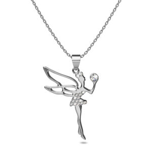 Krystal Couture Tinkerbell Necklace Embellished with SWAROVSKI® Crystals