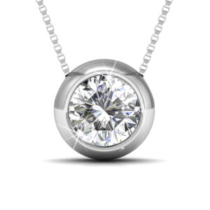 Krystal Couture Opulence Pendant Necklace Embellished with SWAROVSKI® Crystals