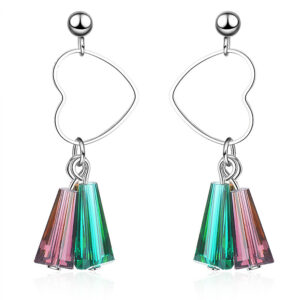 Lolabyrd Heart Drop Earrings