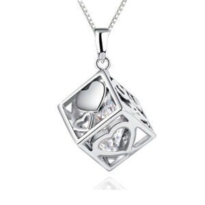Cubic Love Necklace